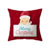 Povlaky na polštáře s vánoční tématikou Autodoplňky Kancelář Santa Claus Pohovka do obývacího pokoje Domácí povlaky na polštáře