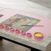 Silicone Painting Mat Pigment Palette Non-Stick Art Craft Mat For Painting Ink Blending Watercoloring Stamping