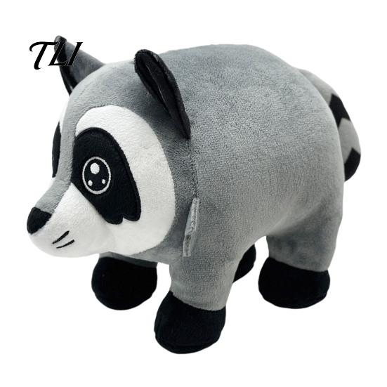 Raccoon Plush Toy Jimothy Plush, Cute Stuffed Animal Toy, Soft Short Safe for Toddlers Plushies Doll, Cartoon Gift Meme Fans Kids Adults Collector