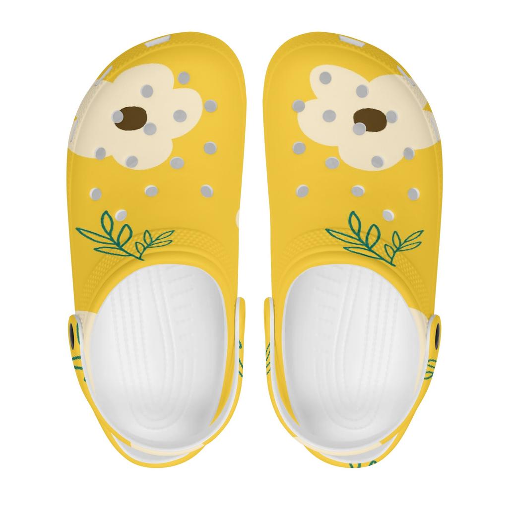 Colorful Pattern EVA Clogs Unisex Comfortable Breathable Slip On Casual Shoes Soft Sole Summer Sandals Lightweight Daily Wear