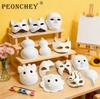 Blank Paper Mache Masks for Halloween DIY Painting