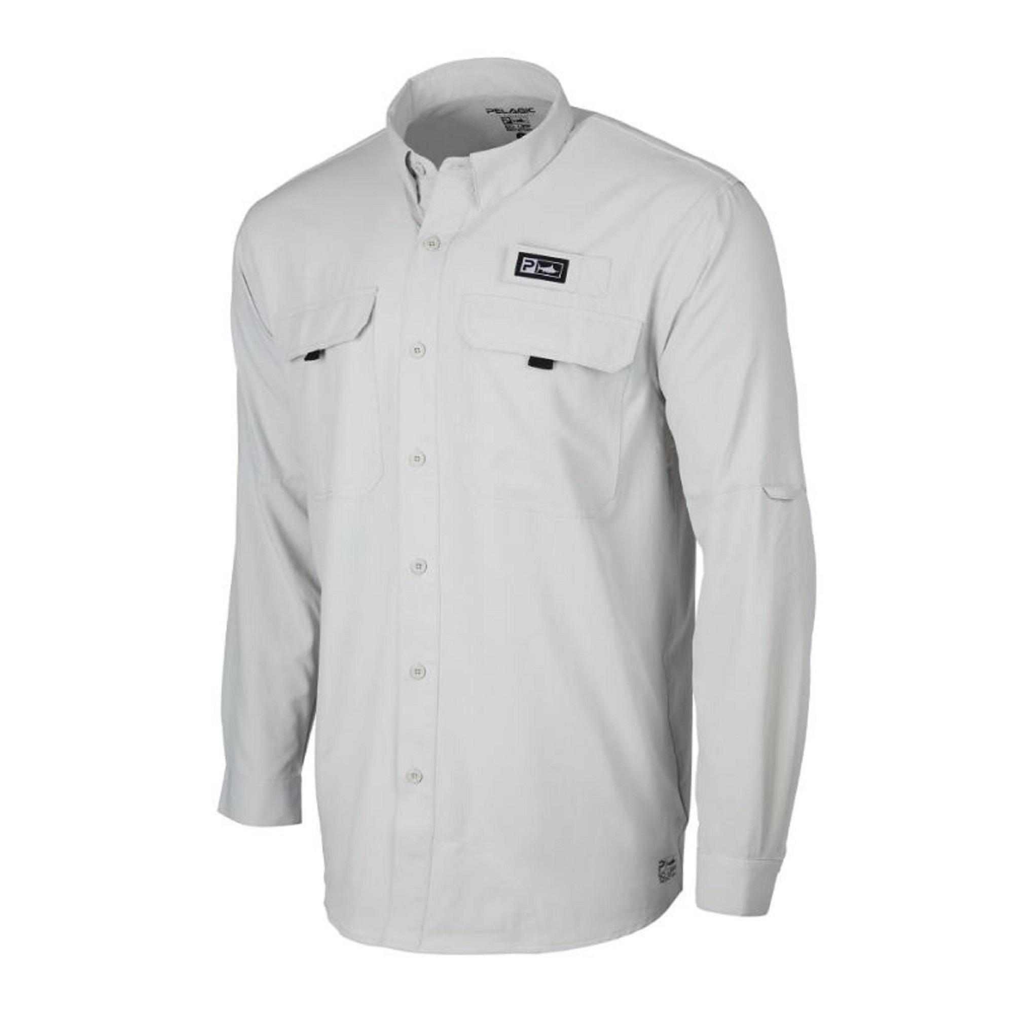 

Pelagic 1017 Fishing Shirt Long Sleeve Keys LGY Size L (4154)
