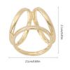 Fashion Scarf Rings Buckle for Women Lady Silk Scarf Clasp Clips Clothing Decor