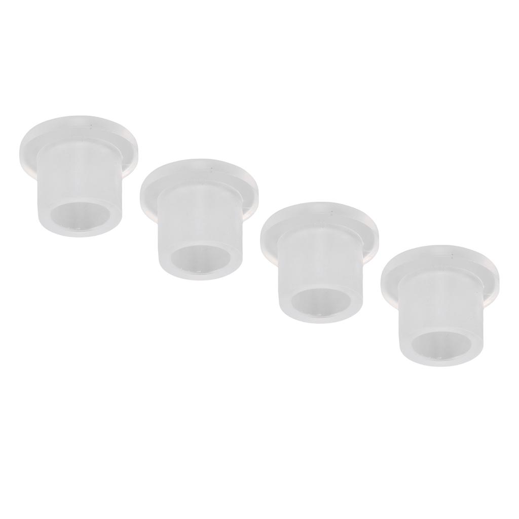 4 Pezzi Piedini Cuscinetto in Plastica per Macchina da Cucire Adatti per Accessori Antiscivolo per Riduzione Vibrazioni del Letto