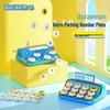 ROCK Doraemon Retro Car Parking Number Plate