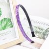 Children's Non-slip Glitter Sequin Fabric Headband - Handmade DIY Hair Accessory