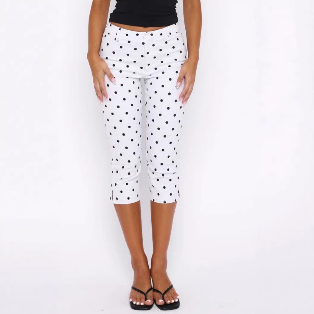 

2026 Trendy Casual Cropped Base Pants Medium