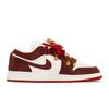 Jordan Air Jordan 1 Slip Resistant, Abrasion Resistant, Breathable, Height Increasing Low Top Vintage Basketball Shoes HF3188-102(TeamA-S-BOX)