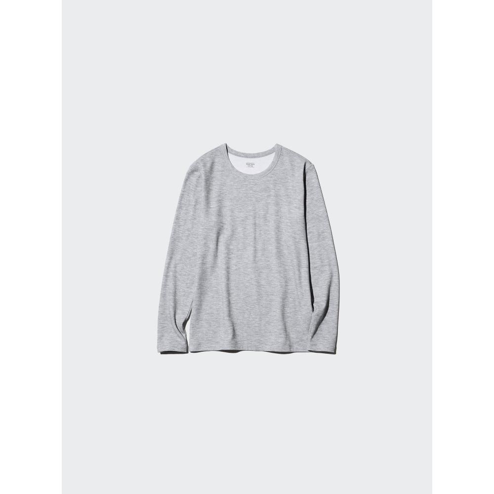 Uniqlo HeaTTech CoTTon Crewneck T  Long Sleeve  exTra Warm