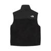 The North Face Solid Color High Neck Logo Print Zipper Vest Men vests Black NV4FQ55A