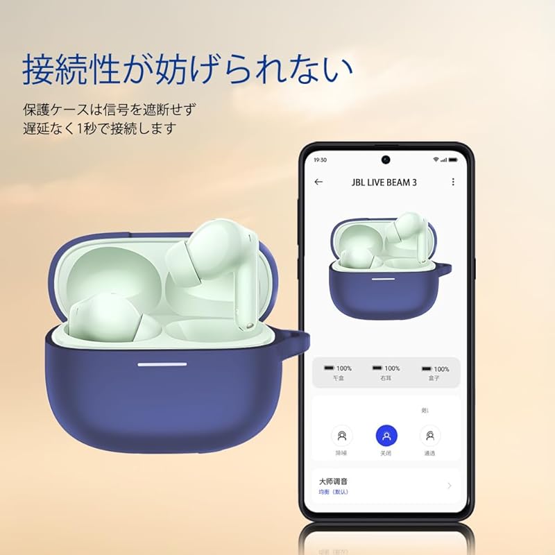 For Redmi Buds 6 Pro Case Made of Silicone Material [YEZHU] Wireless Earphones for Silicon Storage Case Convenience Trip Lightweight Full Protective