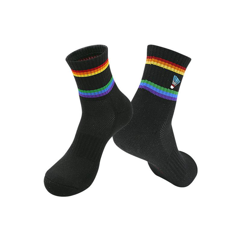 Autumn And Winter Professional Badminton Socks Men'S And Women'S Short Socks Cotton Non-Slip Breathable Towel Bottom Short Tube Sports Socks