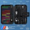 Kit de tournevis - AIMOONSA - Tournevis de Precision - 132 en 1 - Magnétique - Portable et organisé