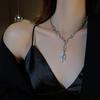 Versatile Classic Rhinestone Chain Necklace