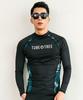 Tyubeuteuli Men'S Tropical Slim Fit Rash Guard A213 Black