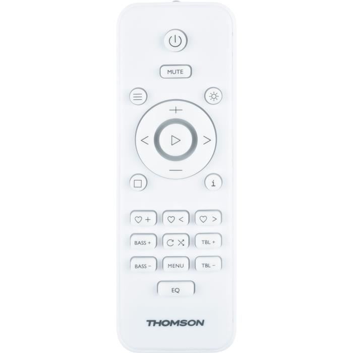 Micro-chaîne Bluetooth - THOMSON - CD/MP3/USB/Radio FM/DAB+ - 75W - Affichage LCD - Télécommande