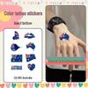 Australia Flag Pattern Waterproof Tattoo Sticker for Football Fans