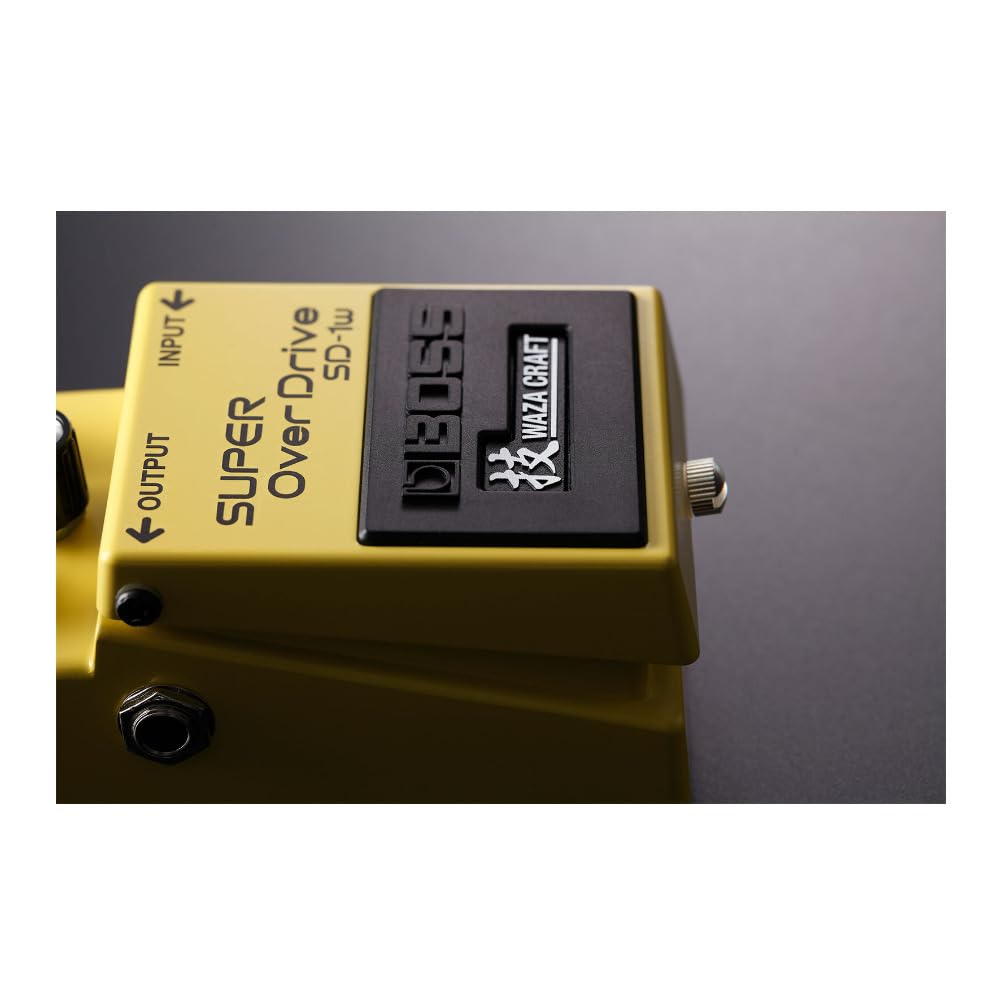 BOSS SUPER OVERDRIVE Série WAZA CRAFT Pédale d'Effet Compacte Overdrive SD-1W