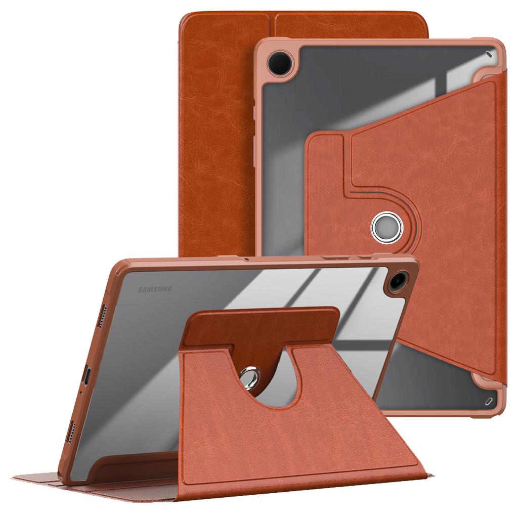 Für Samsung Galaxy Tab A9+ SM-X210 SM-X216 SM-X218 Hülle PU-Leder+Acryl+TPU Tablet Ständer Abdeckung