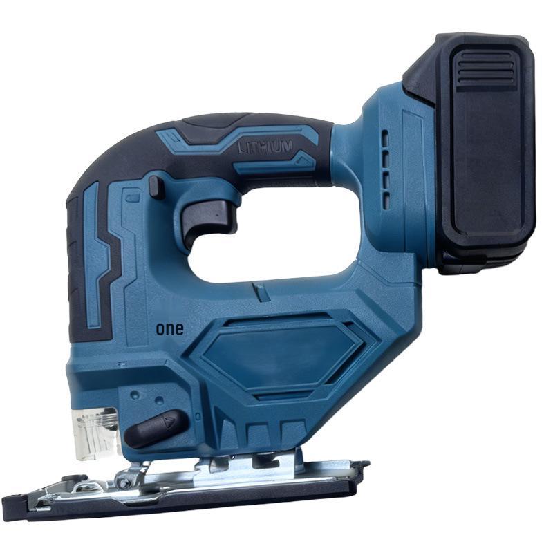 Makita-Style Rechargeable Handheld Woodworking Scroll Saw with Lithium Battery