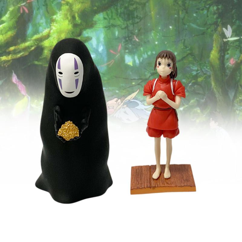 Enchanting Spirited Away No-face Character Doll Collectible Figure Pvc 12-14cm