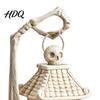 Safe LED Atmosphere Lamp Skeleton Hand Lantern Gothic Bone Table Lamp USB Style Accessory Powered Spooky Decorative Light for Halloween Party Home