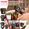 V8 Engine Bottle Opener, Retro Mechanical Punk Beer Bottle Opener, Unique Handmade Engine Metal Opener, Gift For Car Enthusiasts, Mechanics