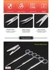 Stainless Steel Surgical & Teaching Dissection Scissors - Straight/Round Cutting & Gauze Scissors