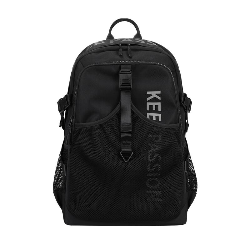 Solid Color Large Capacity Student Backpack One Size