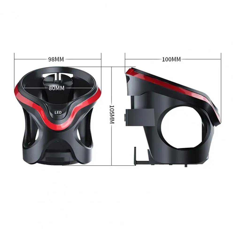 Universal Car Cup Holder with LED Light Anti-Shake Easy To Install Automotive Air Vent Cup Bottle Holder