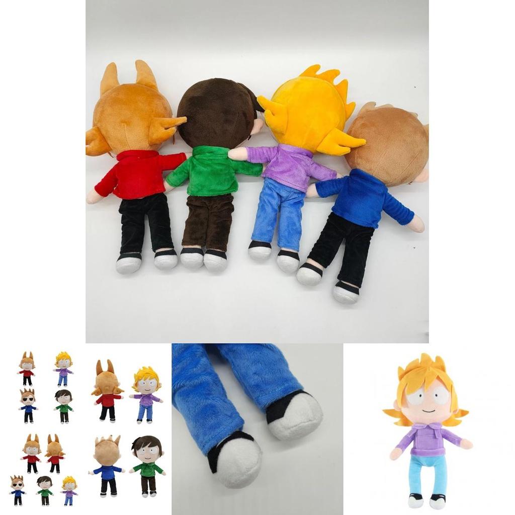 Youtube Ny Exklusiv Tom Eddsworld Tord Anime Gosedjursdocka Med Mjuk Beröring Bomull