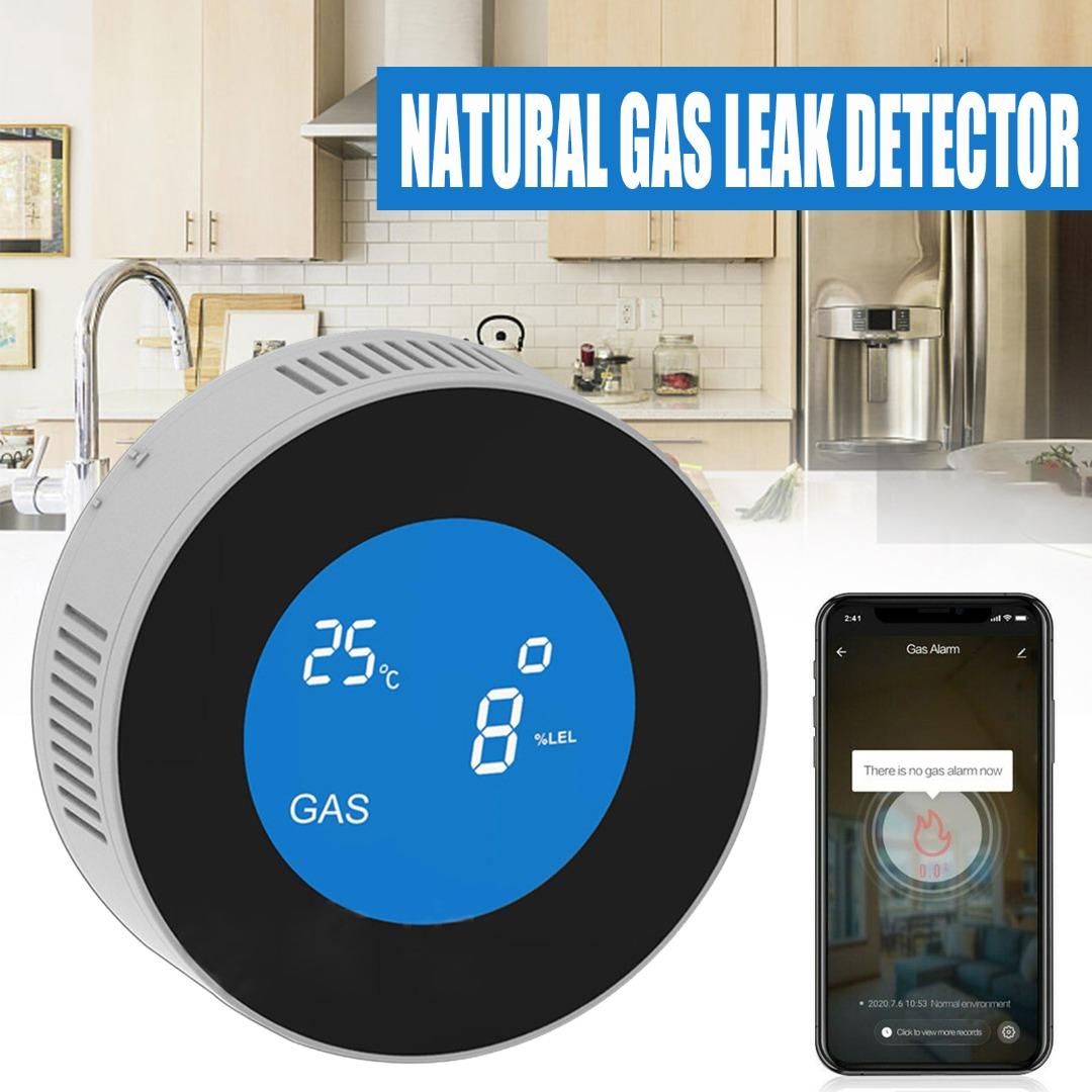 

PDTO Wi-Fi умный детектор природного газа детектор утечки пропана сигнализация для управления через приложение