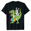 Easter Bunny  Boys Girls Kids Dino Lover T-Shirt Special T Shirts Funny Tops & Tees Cotton