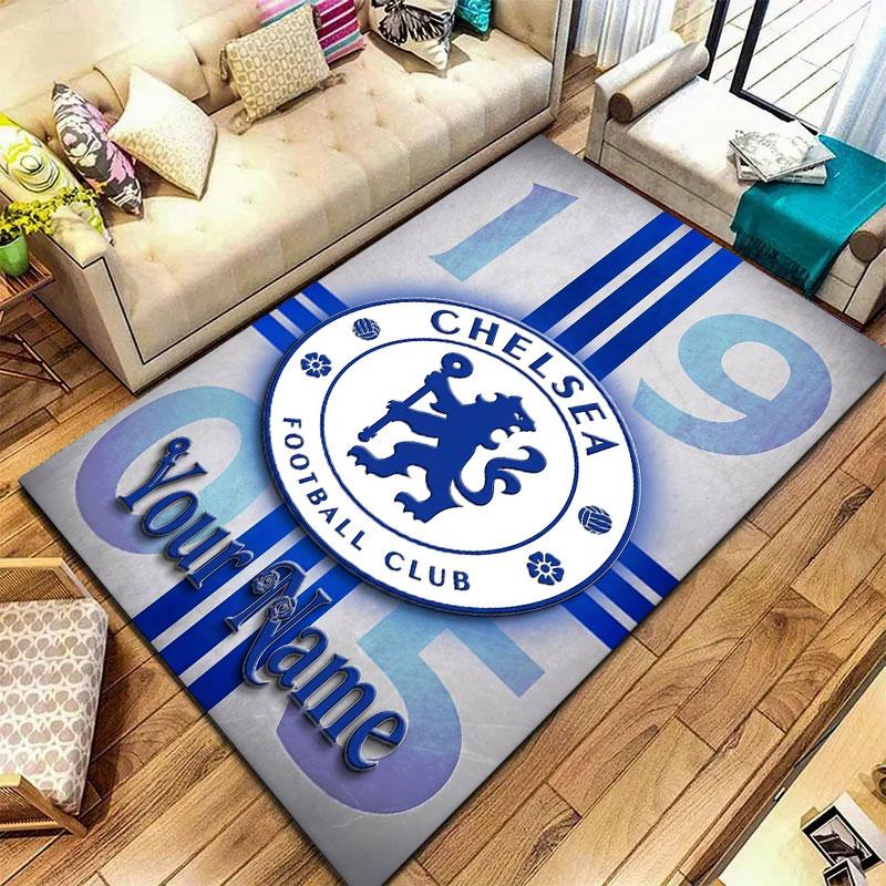 Chelsea F Custom Name Carpet Rug for Living Room Bedroom Home Sofa Decoration,Kids Play Non-slip Floor Mat