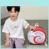 Cartoon Snail Kids School Bag With Lightweight Eva And Air Cushion Straps For Toddlers