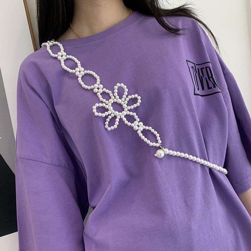 Beautiful Retro Floral Waist Chain For Women Stylish Accessory For Dresses