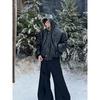 Men's Premium Double-Sided Leather-Fur Winter Jacket with Velvet Lining