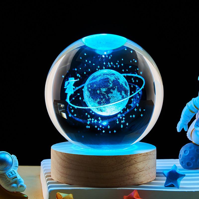 Graduation Crystal Ball Night Light - Creative DIY Souvenir Gift for Classmates