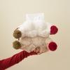 Plush Wall Hanging Tissue Bag for Living Room High-end Dining Table Bedside Storage Bag Milk Oil Wind Napkins Smoking Paper Box