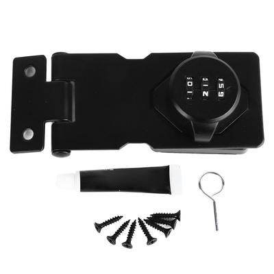 3 Digit Password Lock Zinc Alloy 3.5 Inch Antitheft Lock Kit for Sliding Swinging Door File Cabinet