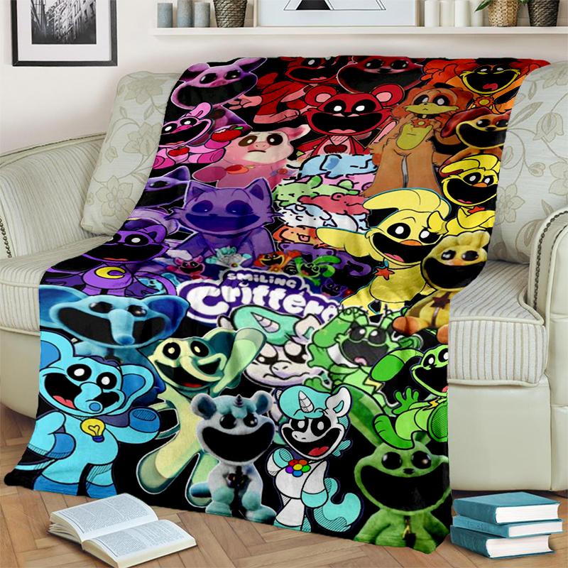 29 Style New Cute S-Smiling C-Critters Catnap Craftycorn Cartoon Blanket,Soft Throw Blanket for Home Bedroom Bed Sofa Kids