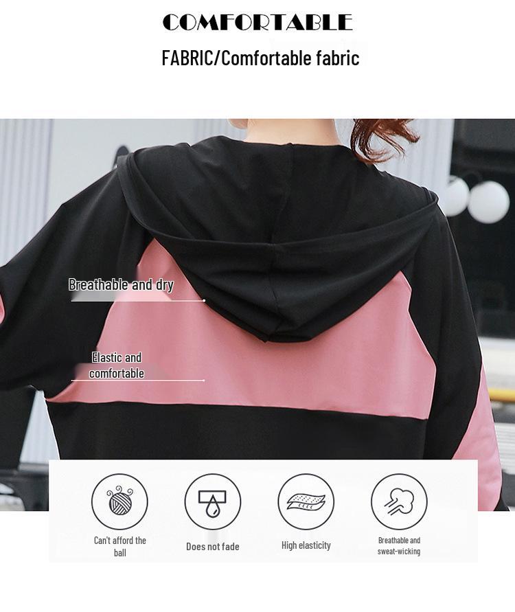 Women's Plus Size 5-Piece Yoga Set: Long Sleeve & Pants for Autumn/Winter Outdoor Gym Running