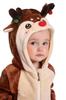 OLAOLA Reindeer Kigurumi Baby Winter Newborn Baby Shower Commemorative Photo Unisex Kids' Pajamas, Costume, Outfit, Romper, Clothes, Kids' Halloween,