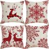 Pillow Cushion Christmas Pillow Cover Nordic Festival Sofa Cushion Pillow