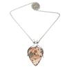 Birds Eye Jasper Gemstone Mother's Day Antique Jewelry Necklace 20 In