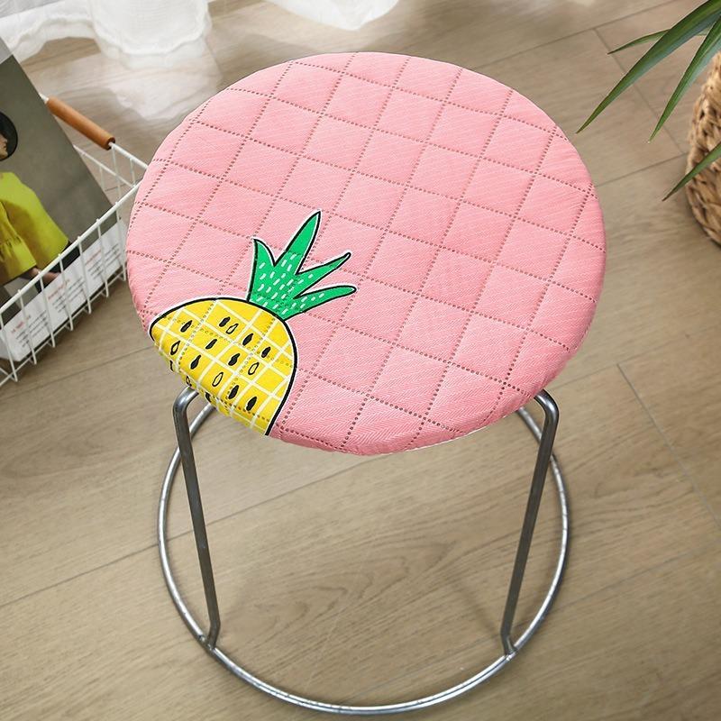 Vier Jahreszeiten Strapazierfähige Universelle Runde Hockerabdeckung für Heim- und Restauranttische und -stühle