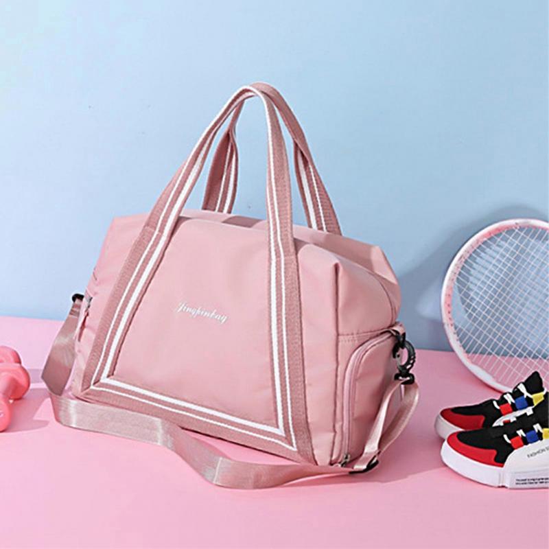 Waterproof Luggage Bag Large Capacity Folding Dry Wet Separation Fitness Bag Household Supplies