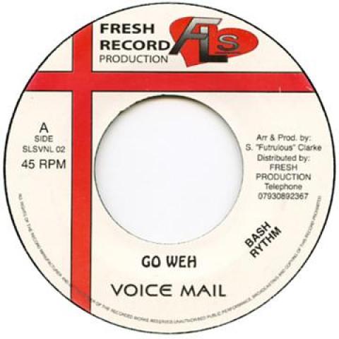

7inch Record VOICEMAIL / LEXXUS - Go Weh / So Me Stay SLSVNL02 Fresh Record Pr UK Reggae, Ska & Dub Used