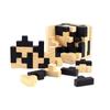 3D Cube Puzzle Luban Interlocking Creativity Learning Wooden Toy Brain IQ Mind Early Educational Games Gift Idea Ideal For Kids Letter 54