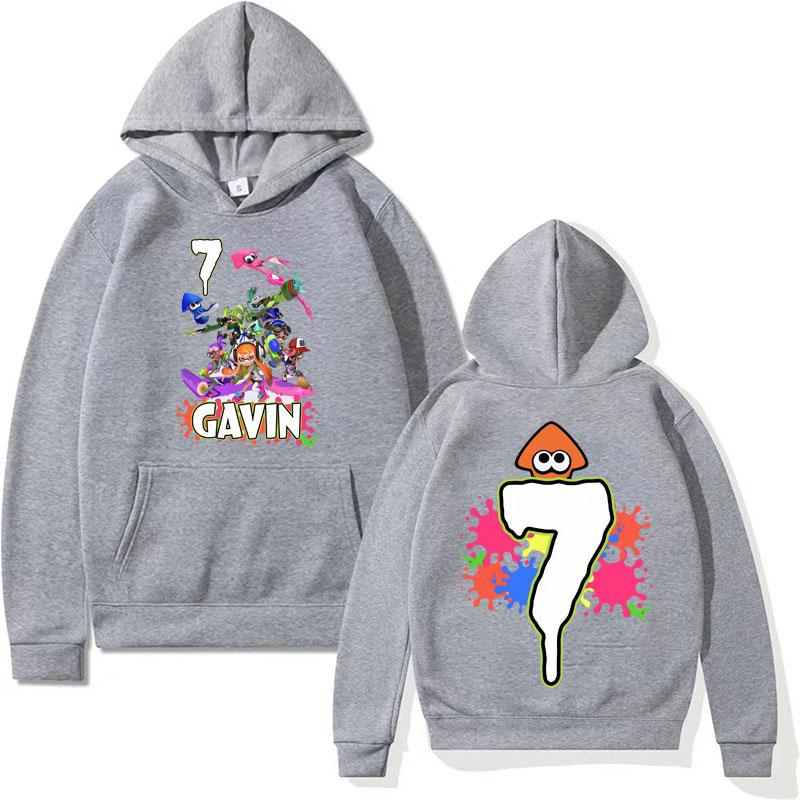 

Splatoon Inkling Birthday Graphic Hoodies Men Women s Fashion Aesthetic Cartoon Kawaii Sweatshirt Casual Fleece Hoodie pullovers 3XL